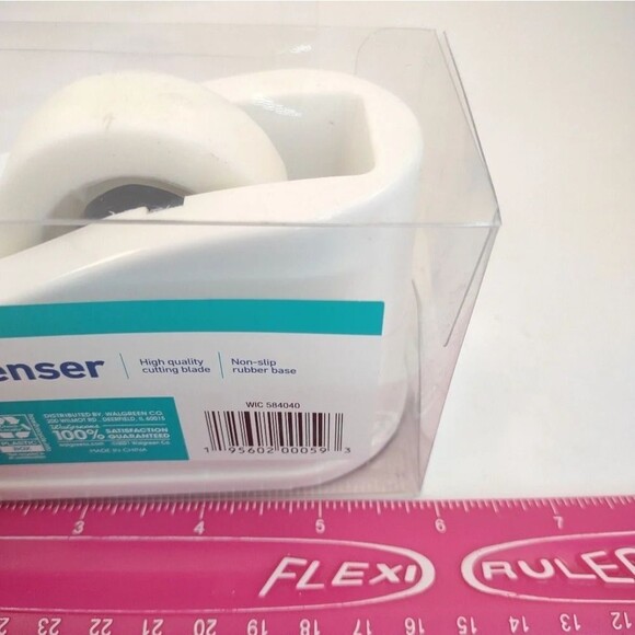 Wexford Desktop Desk Tape Dispenser White NWT - Picture 9 of 13